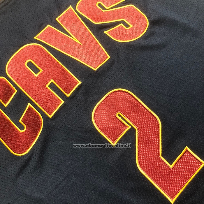 Maglia Cleveland Cavaliers Kyrie Irving #2 Mitchell & Ness 2011-12 Blu